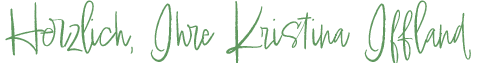 Unterschrift Tierärztin Kristina Iffland
